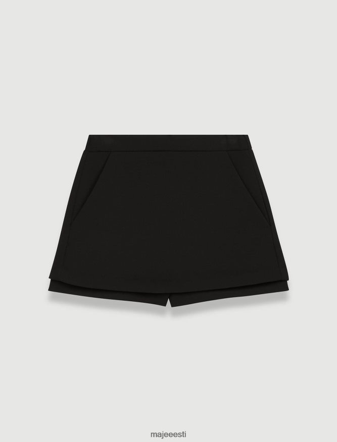 riietus_ee_maje_naised_krepp_kihiline_skort_must_6fh8z4124.jpg Riietus ee Maje naised krepp-kihiline skort must 6FH8Z4124 - Image 1