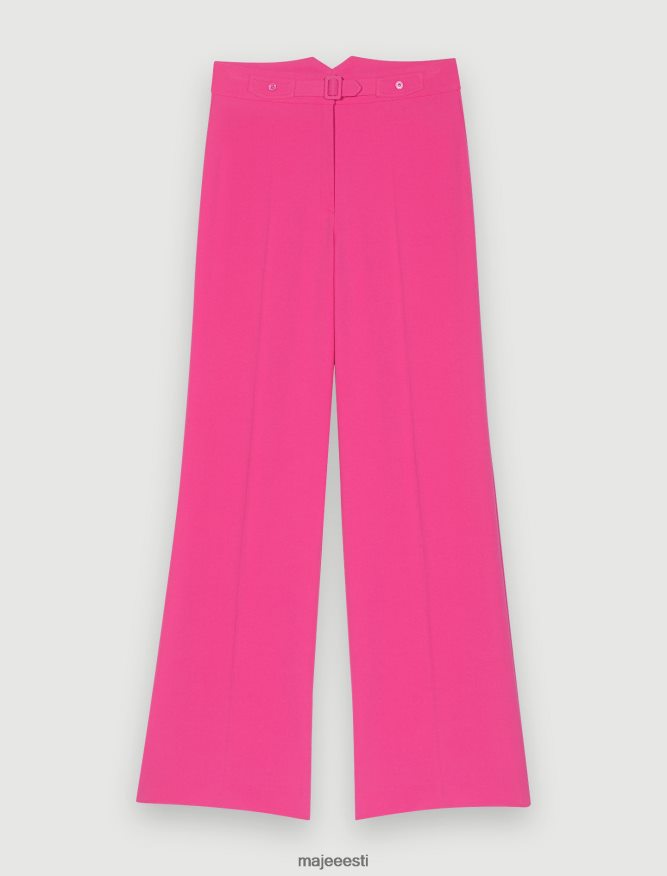 riietus_ee_maje_naised_laia_saarega_ulikonnapuksid_fuksia_6fh8z4316.jpg Riietus ee Maje naised laia säärega ülikonnapüksid fuksia 6FH8Z4316 - Image 1