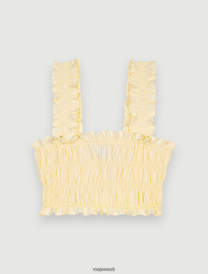 riietus_ee_maje_naised_volangidega_crop_top_kollane_6fh8z4162.jpg Riietus ee Maje naised volangidega crop top kollane 6FH8Z4162 - Image 1